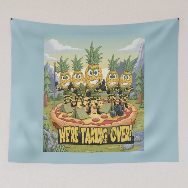 Item preview, Pineapple On Pizza Army designed and sold by Flirt-Teez.