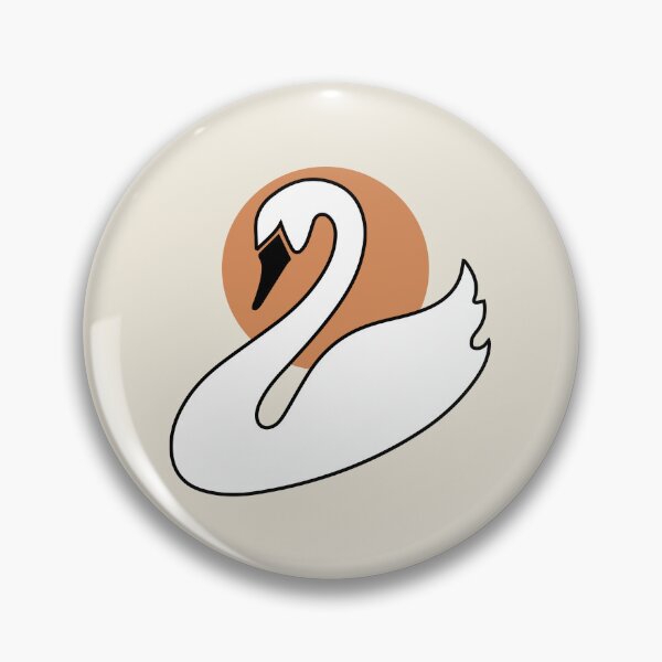 Item preview, Graceful Swan in Minimalist Elegance designed and sold by AtonuHaque.