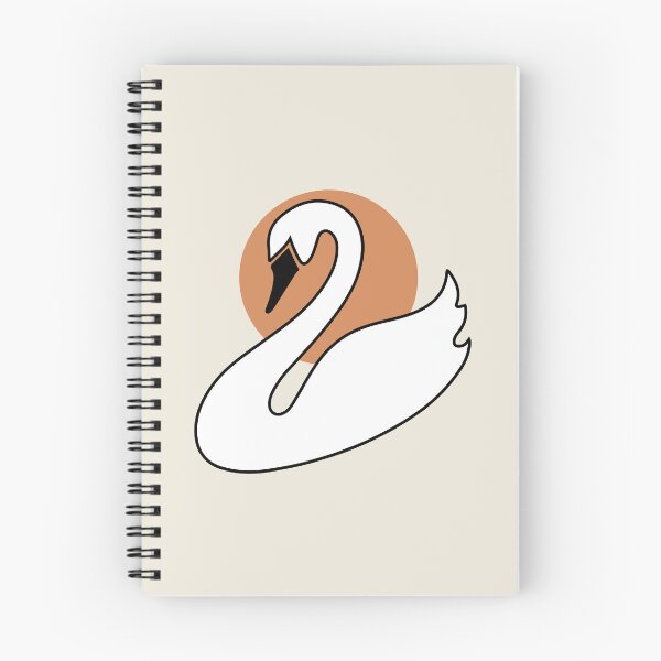 Item preview, Graceful Swan in Minimalist Elegance designed and sold by AtonuHaque.