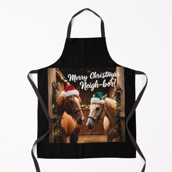 Item preview, Merry Christmas Neigh-bor! designed and sold by BrenBub.