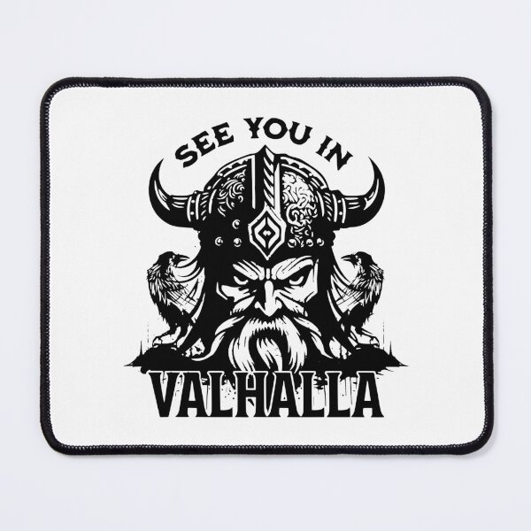 Item preview, Viking Nordic See You in Valhalla Wht designed and sold by LuizSilva1983.
