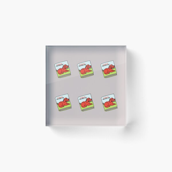 Item preview, Clifford the big red dog books designed and sold by lalashellsArt.