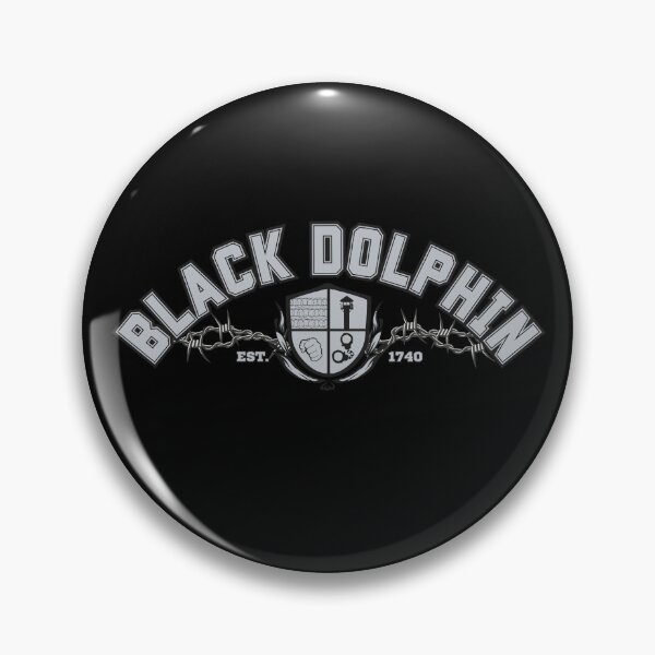 Item preview, Black Dolphin Prison “University,” Silver designed and sold by UNK-Fatigues.