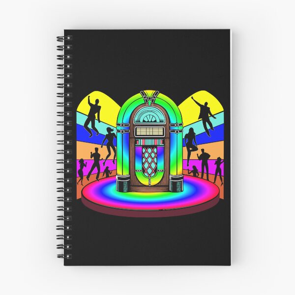Artikelvorschau, Psychedelische Retro-Jukebox-Tanzparty entworfen und verkauft von Grepthor.