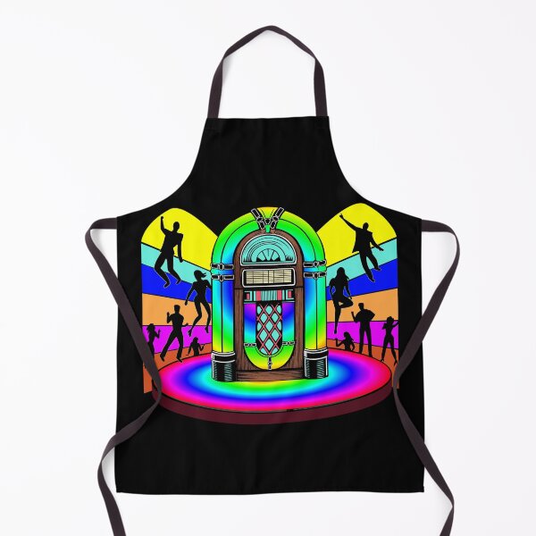Item preview, Psychedelic Retro Jukebox Dance Party designed and sold by Grepthor.