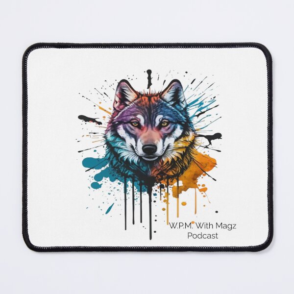 Item preview, W.P.M. With Magz Podcast Wolf Art designed and sold by Magz001.