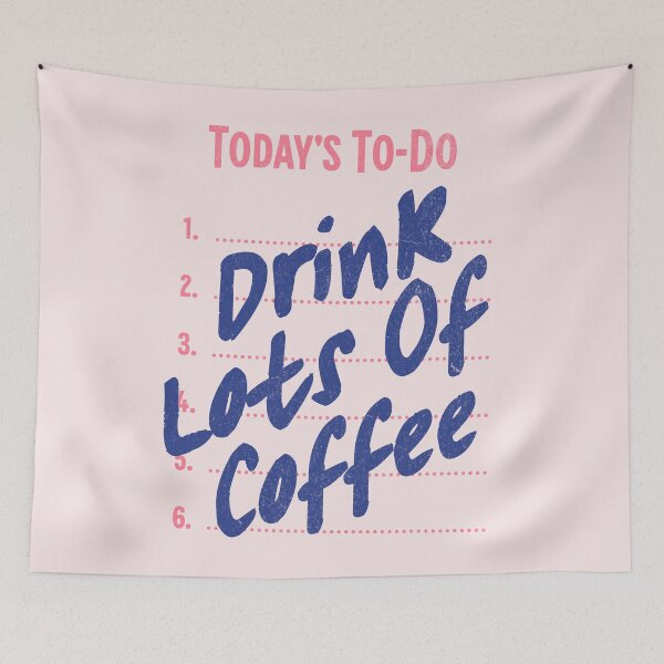 Item preview, To Do List Drink Coffee designed and sold by stormstyles.