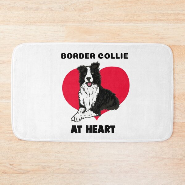 Item preview, 'Border Collie at Heart' cute dog design designed and sold by gentdesigns.