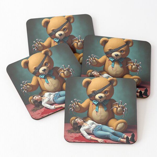 Item preview, Playtime Gone Wrong: The Killer Teddy Bear's Revenge designed and sold by marvinismyname.