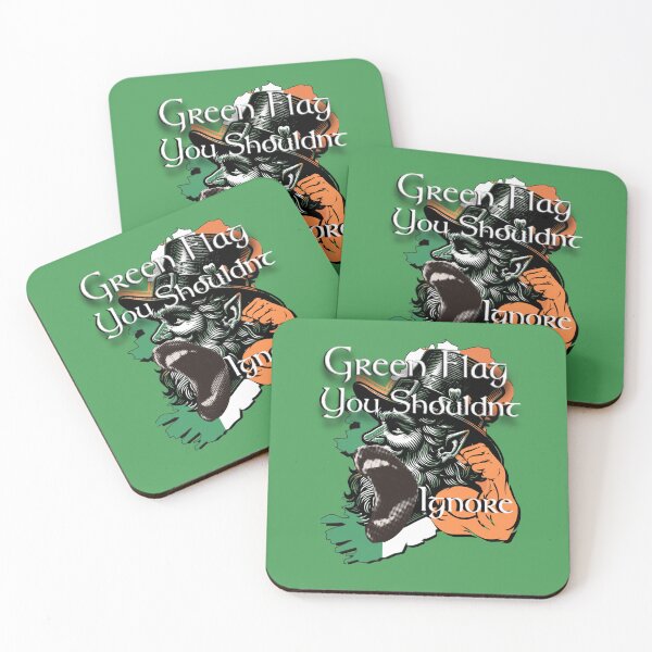 Item preview, Green Flag You Shouldn't Ignore Ireland  designed and sold by Flirt-Teez.