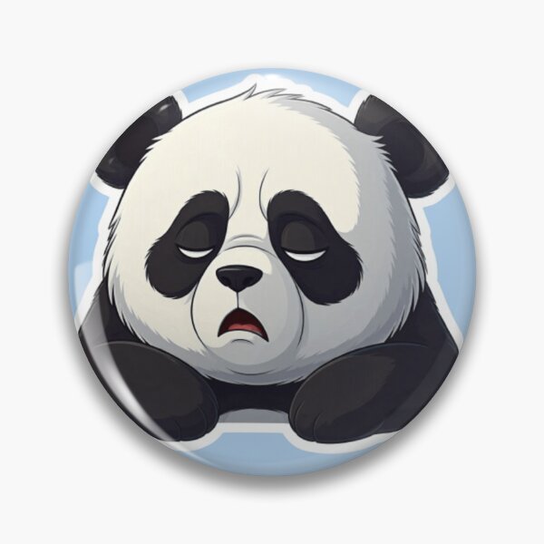 Item preview, Sleepy Panda designed and sold by StickersRyous.
