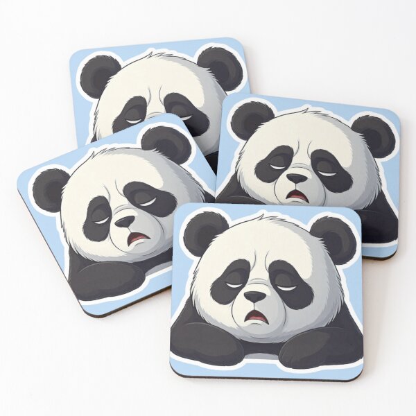 Item preview, Sleepy Panda designed and sold by StickersRyous.