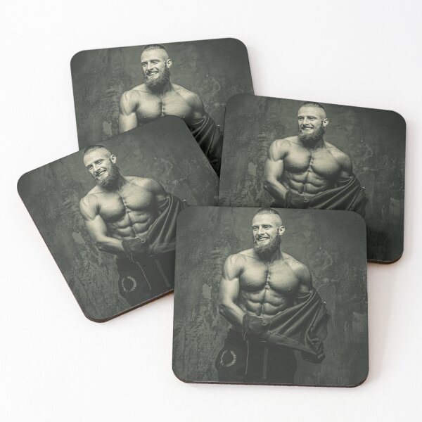 Item preview, Bastian: Muscular Bearded Man with Undercut designed and sold by Atlas Kai.