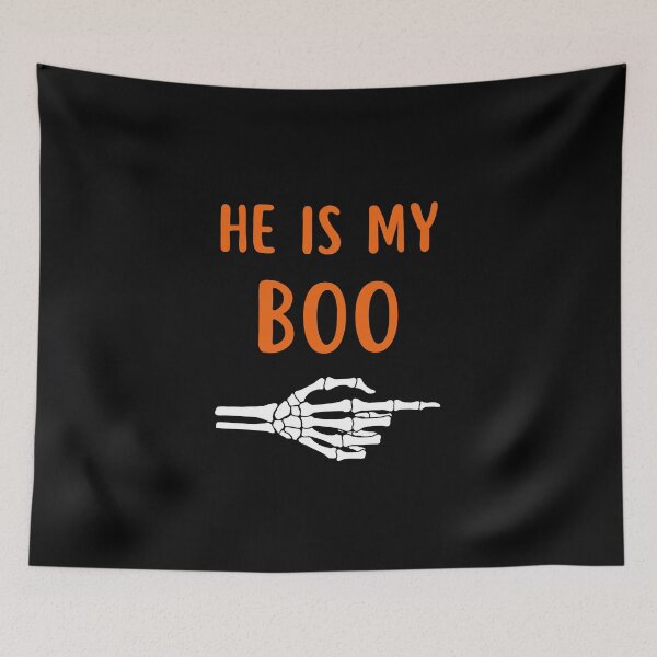 Item preview, He's My Boo Matching Halloween Pajama Set for Couples designed and sold by Pixie-agenca.