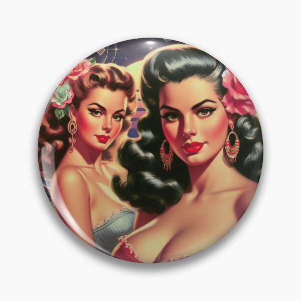 Item preview, Retrofuturism Pinups designed and sold by PulpVintage.