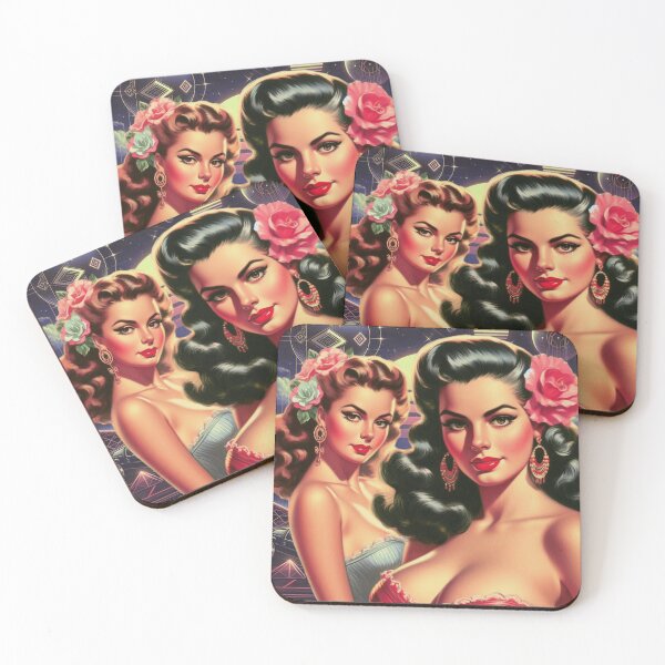Item preview, Retrofuturism Pinups designed and sold by PulpVintage.