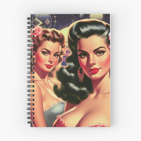 Item preview, Retrofuturism Pinups designed and sold by PulpVintage.