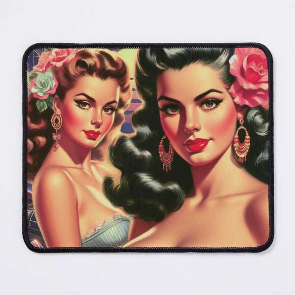 Item preview, Retrofuturism Pinups designed and sold by PulpVintage.