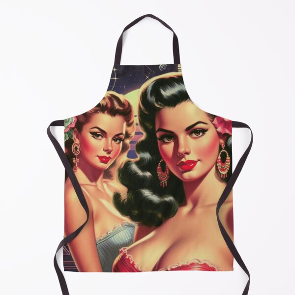 Item preview, Retrofuturism Pinups designed and sold by PulpVintage.