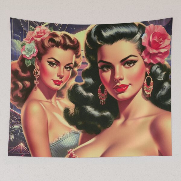 Item preview, Retrofuturism Pinups designed and sold by PulpVintage.