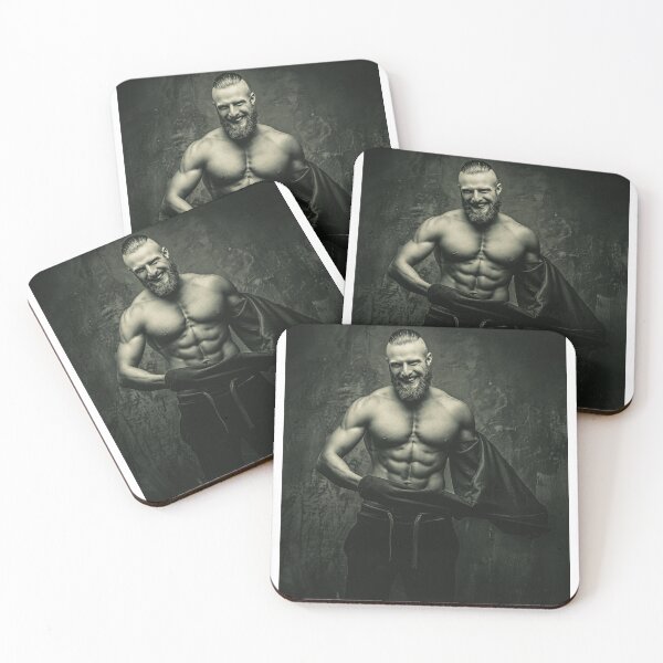 Item preview, Bastian: Muscular Bearded Man with Undercut designed and sold by Atlas Kai.