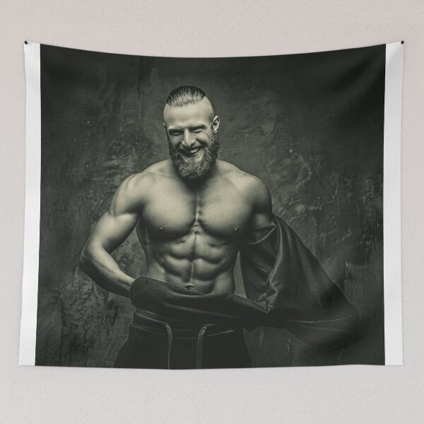 Item preview, Bastian: Muscular Bearded Man with Undercut designed and sold by Atlas Kai.