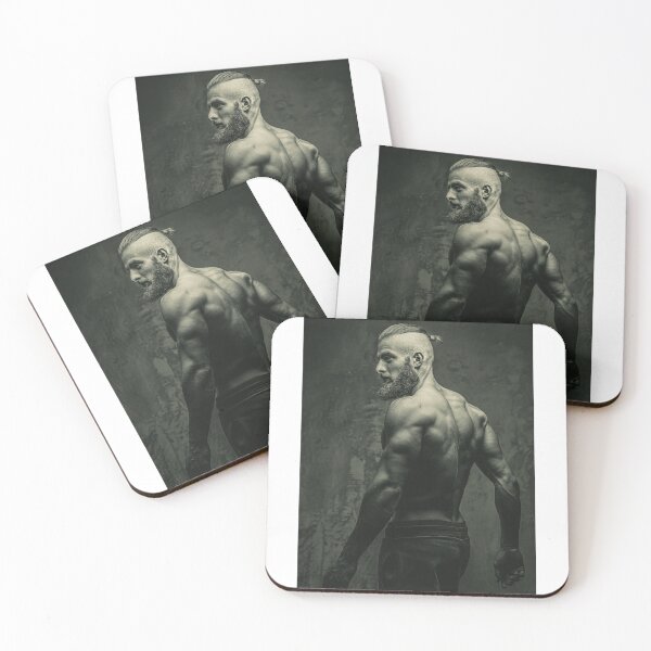 Item preview, Bastian: Muscular Bearded Man with Undercut designed and sold by Atlas Kai.