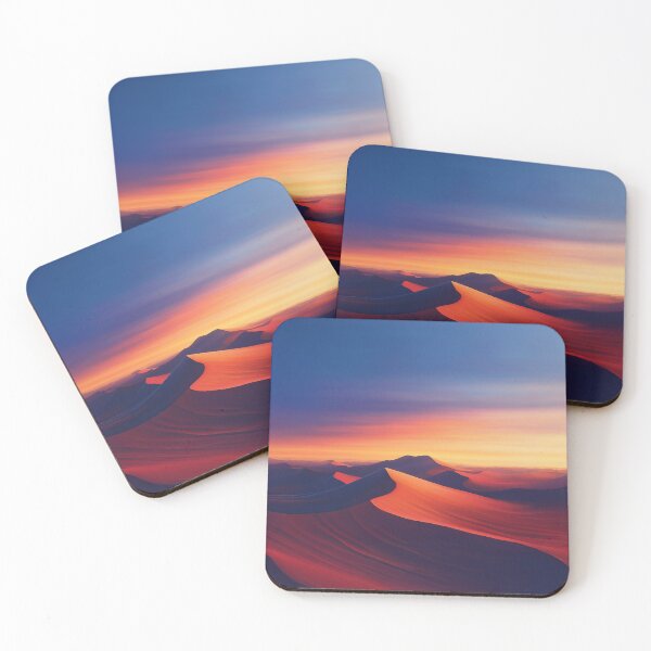 Item preview, vibrant hues of a desert sunset illustration Design. designed and sold by HEMRO.