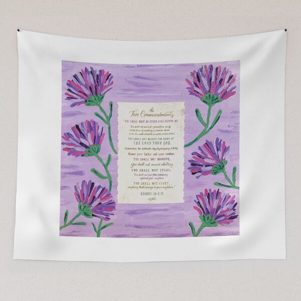 Item preview, Ten Commandments designed and sold by COCOJAEL.