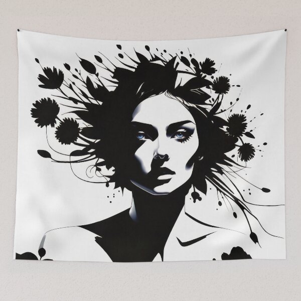 Item preview, Ink B Woman designed and sold by 3dvirtualand.