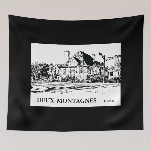 Item preview, Deux-Montagnes Québec designed and sold by Lakeric Cityscapes.