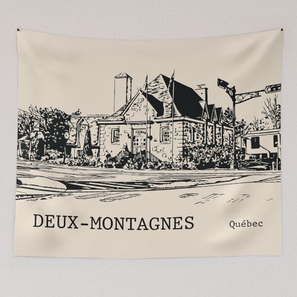 Item preview, Deux-Montagnes Québec designed and sold by Lakeric Cityscapes.