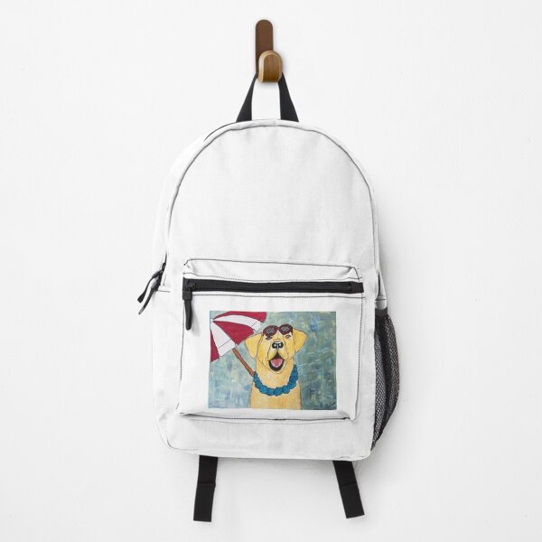 Item preview, Lucky Beach Dog Painting designed and sold by vandixonc.