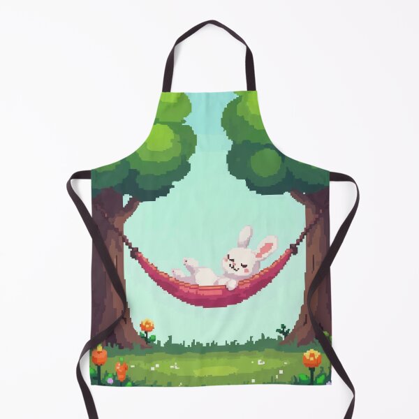 Item preview, Pixel Bunny in Hammock Bliss designed and sold by NaturePixel.