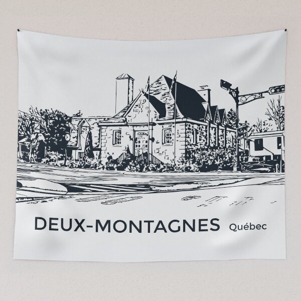 Item preview, Deux-Montagnes Québec designed and sold by Lakeric Cityscapes.