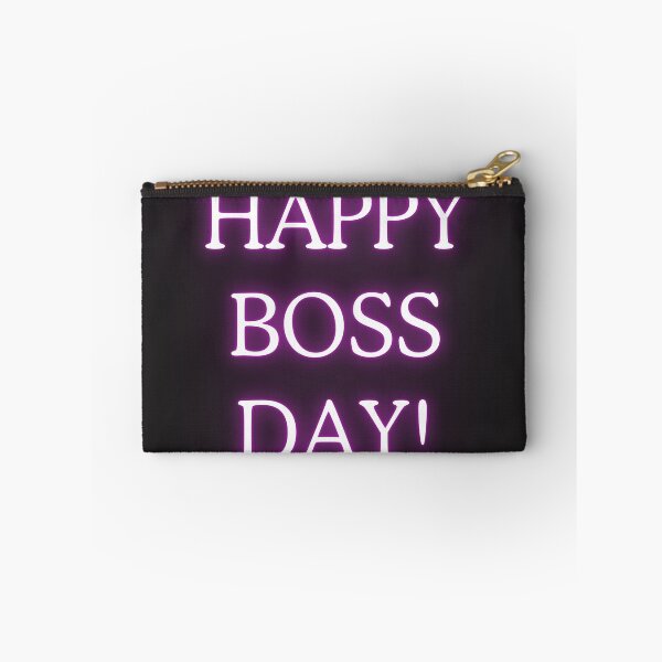 Item preview, Happy Boss Day National Boss Day Purple Design by SolaAndSoli designed and sold by SolaAndSoli.