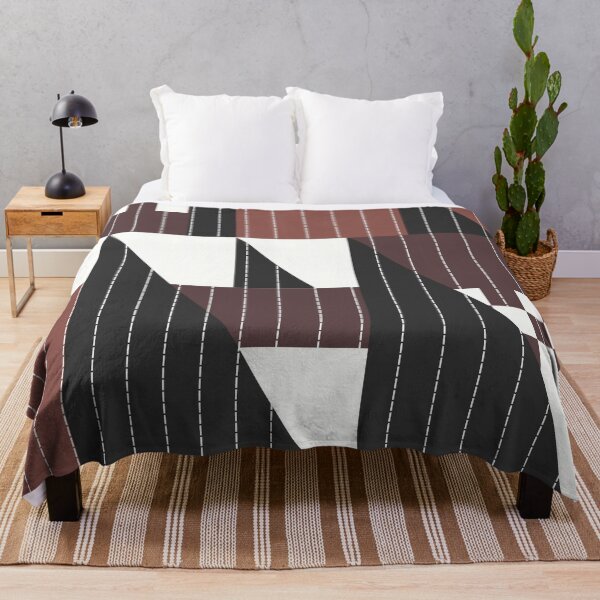 Item preview, Geometric Abstract Design with Quilt Inspired Details designed and sold by DesignByRoseCo.