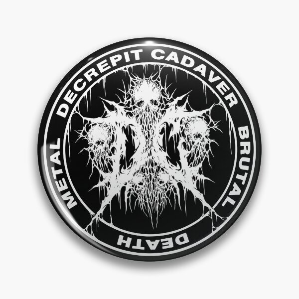 Item preview, Decrepit Cadaver Band Fan-Made Logo designed and sold by SkullsAndShirts.