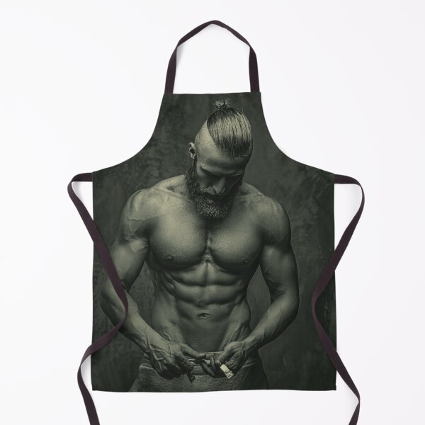 Item preview, Bastian: Muscular Bearded Man with Undercut designed and sold by Atlas Kai.