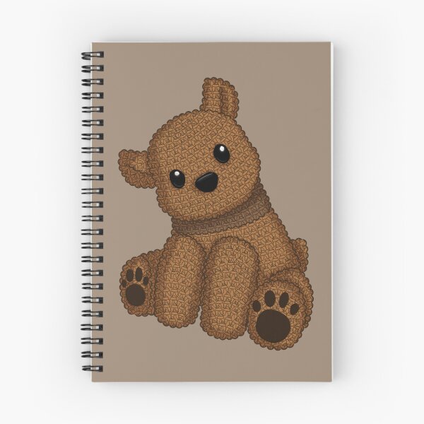 Item preview, Crochet Grizzly Bear Cub designed and sold by 1Hope1Faith.