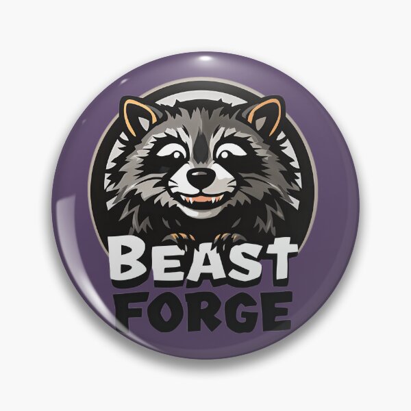 Item preview, Beast Forge Raccoon,Funny Racoon Men's Tee,Cute Animals, Funny Women's Weird Cute Tee designed and sold by SnuggleSafari.