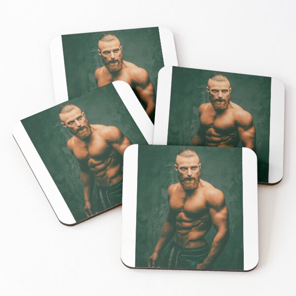 Item preview, Bastian: Muscular Bearded Man with Undercut designed and sold by Atlas Kai.