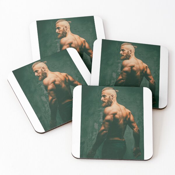 Item preview, Bastian: Muscular Bearded Man with Undercut designed and sold by Atlas Kai.