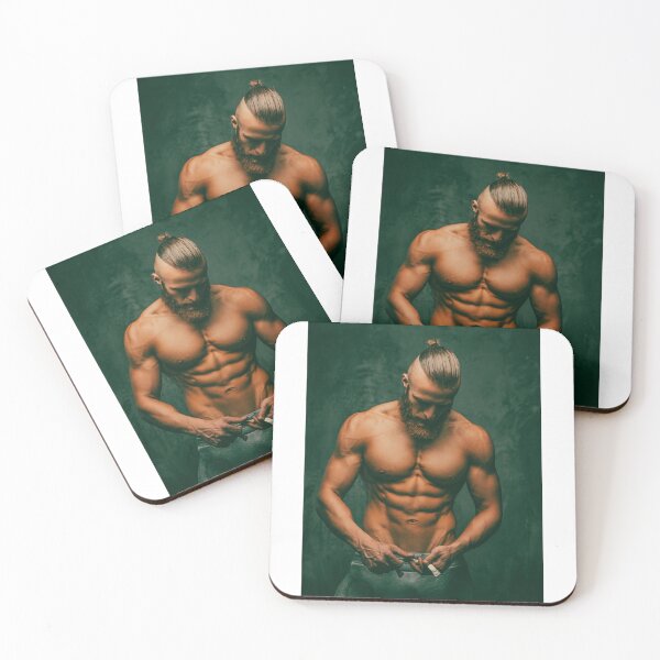 Item preview, Bastian: Muscular Bearded Man with Undercut designed and sold by Atlas Kai.