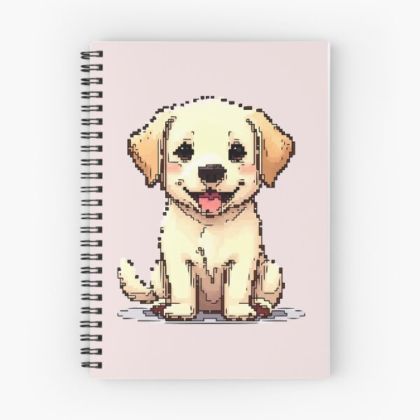 Item preview, Pixel Labrador Pup designed and sold by NaturePixel.