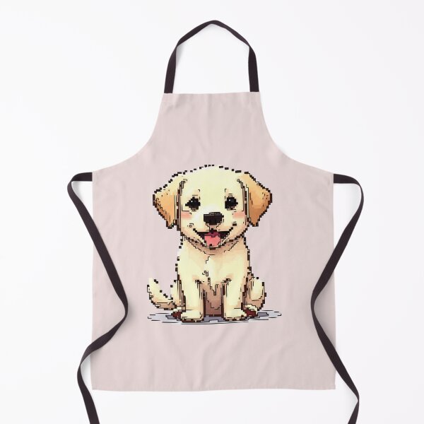 Item preview, Pixel Labrador Pup designed and sold by NaturePixel.
