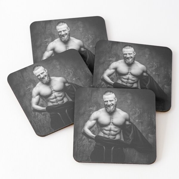 Item preview, Bastian: Muscular Bearded Man with Undercut designed and sold by Atlas Kai.