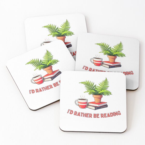 Item preview, I'd Rather Be REading_101624 designed and sold by ᴛʜᴇ ᴛɪɴʏ Qᴜɪʀᴋ ᴄᴏ..