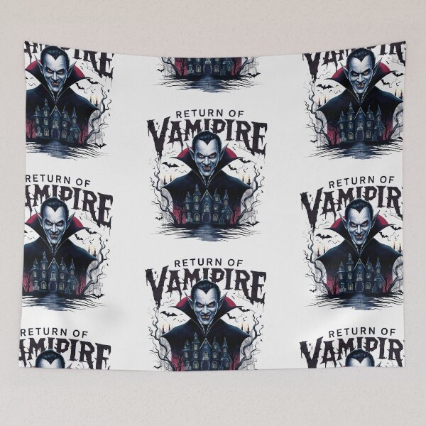 Item preview, Return of Vampire – Spooky Vampire Halloween Design designed and sold by asprse.