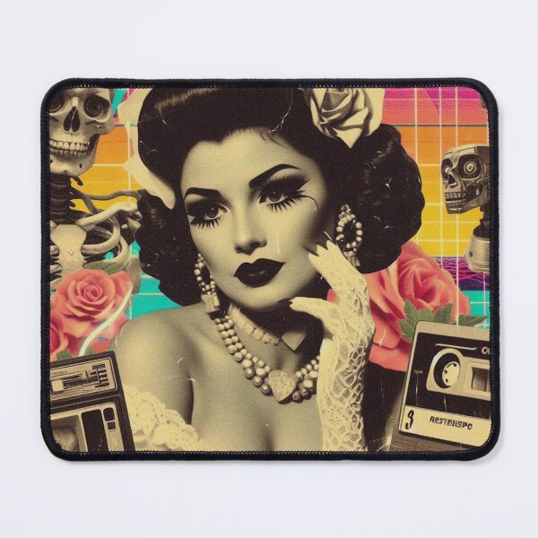 Item preview, 80s vibes Goth Woman designed and sold by PulpVintage.